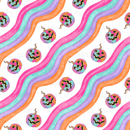 Semi Exclusive | Bright Girly Pumpkin Set (3 ea.)