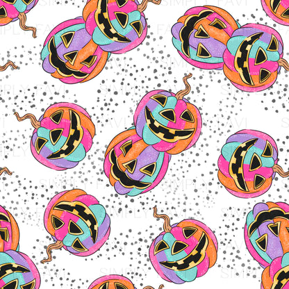 Semi Exclusive | Bright Girly Pumpkin Set (3 ea.)