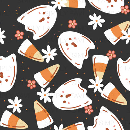 Candy Ghosts Floral (set)