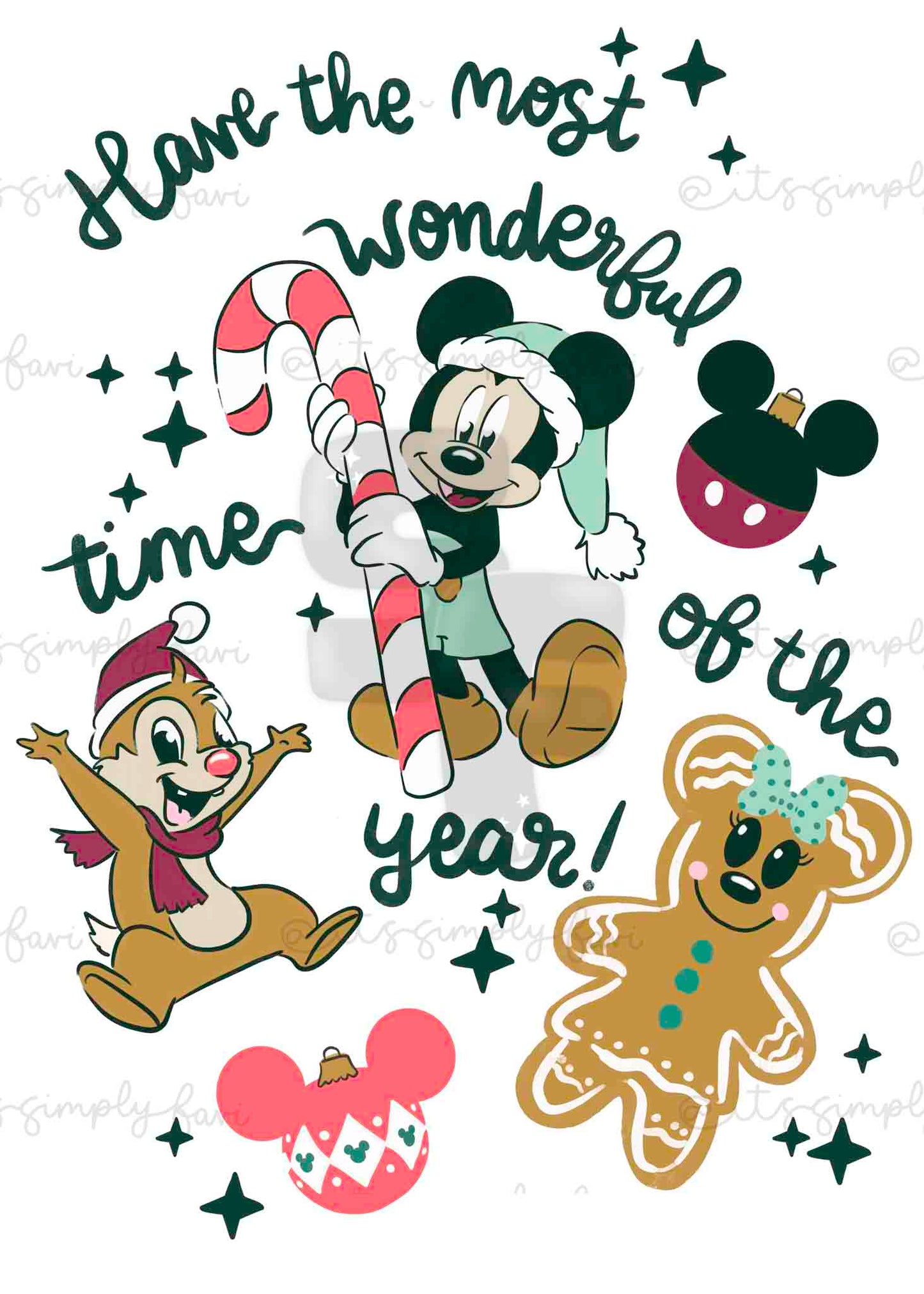 Christmas Frame Elements