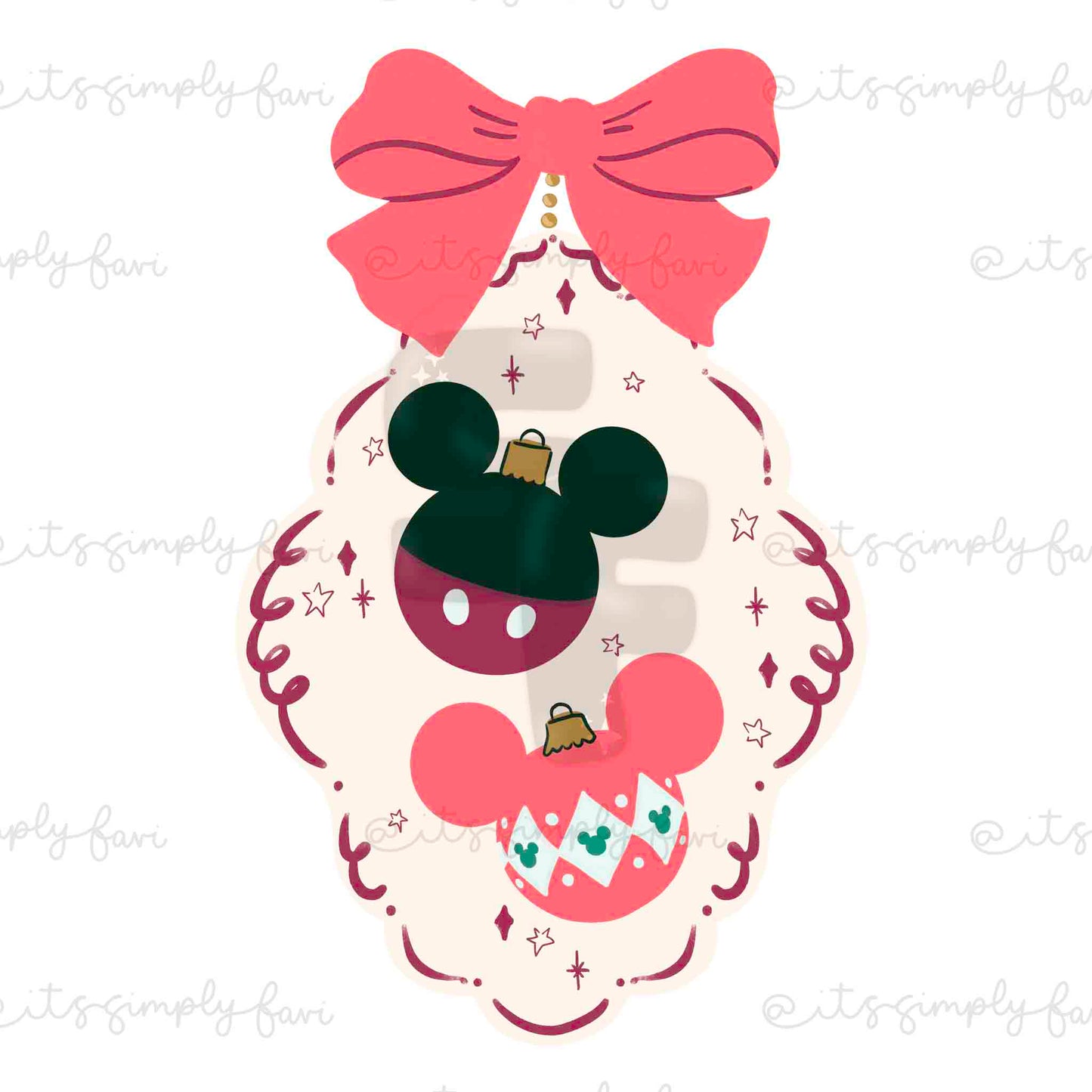 Christmas Frame Elements