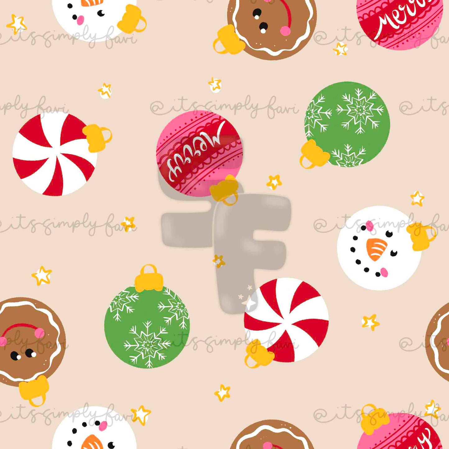 Christmas Ornaments (bundle)