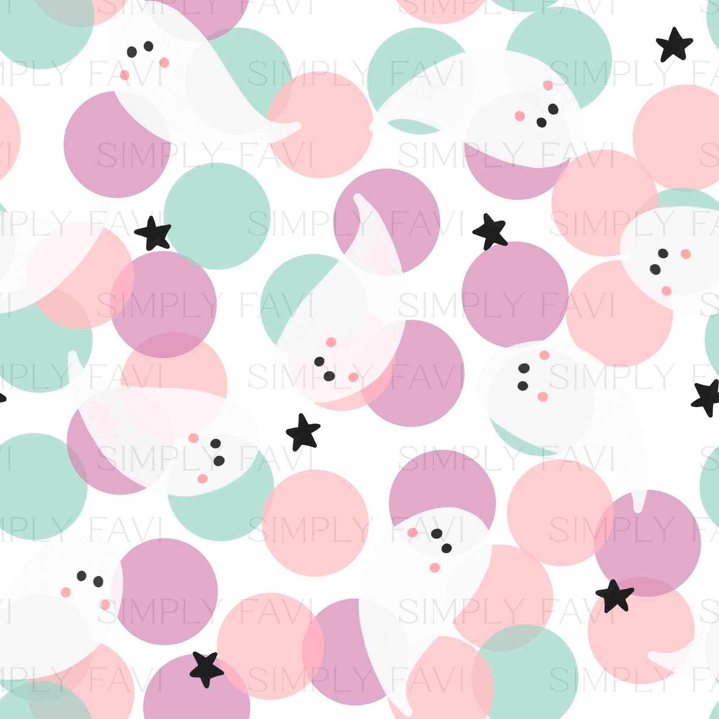 Confetti Ghosties (set)