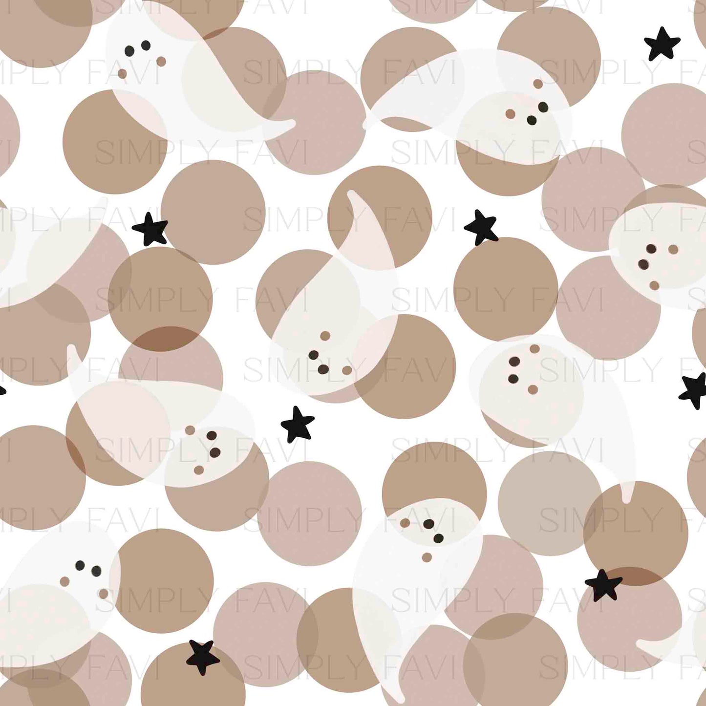 Confetti Ghosties (set)