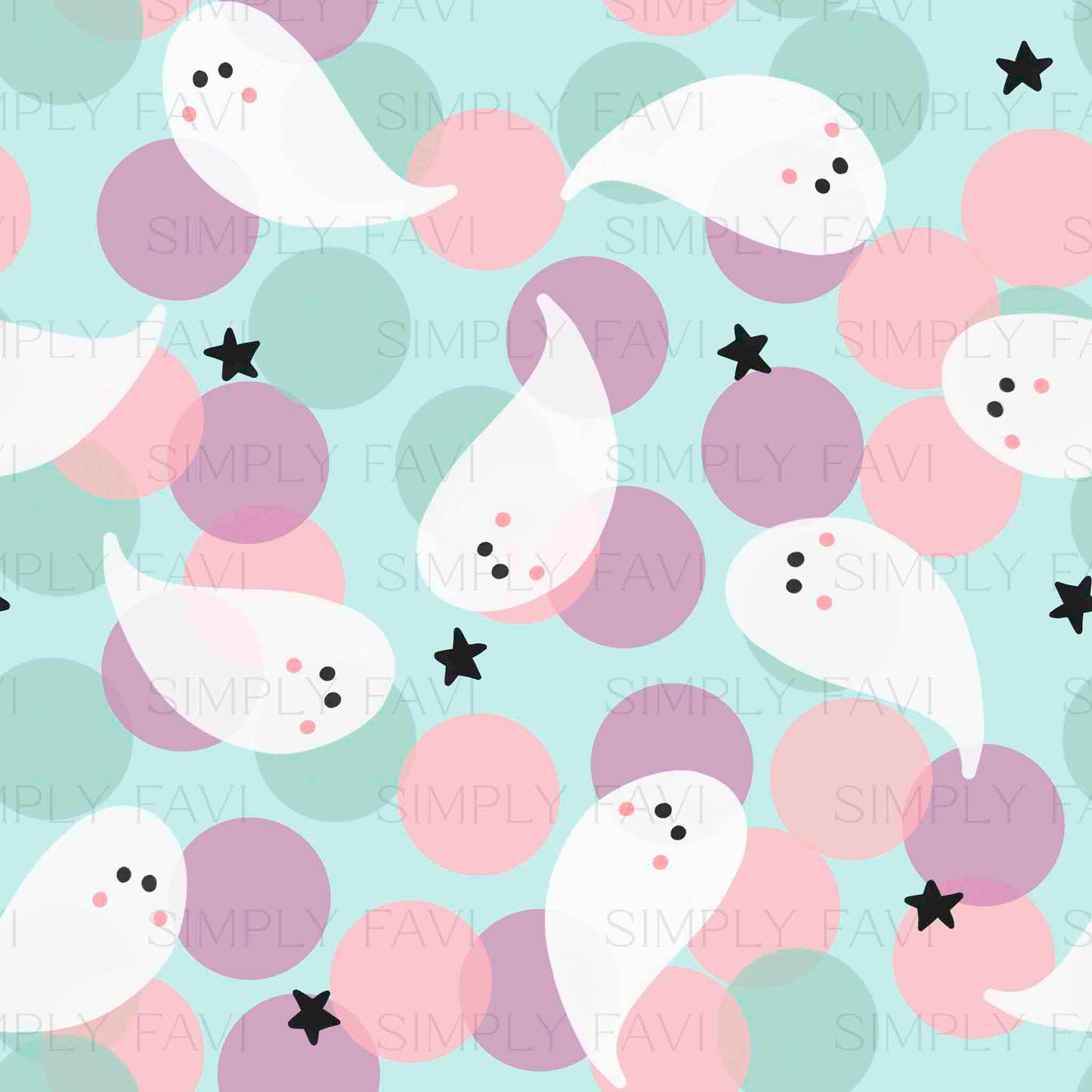 Confetti Ghosties (set)