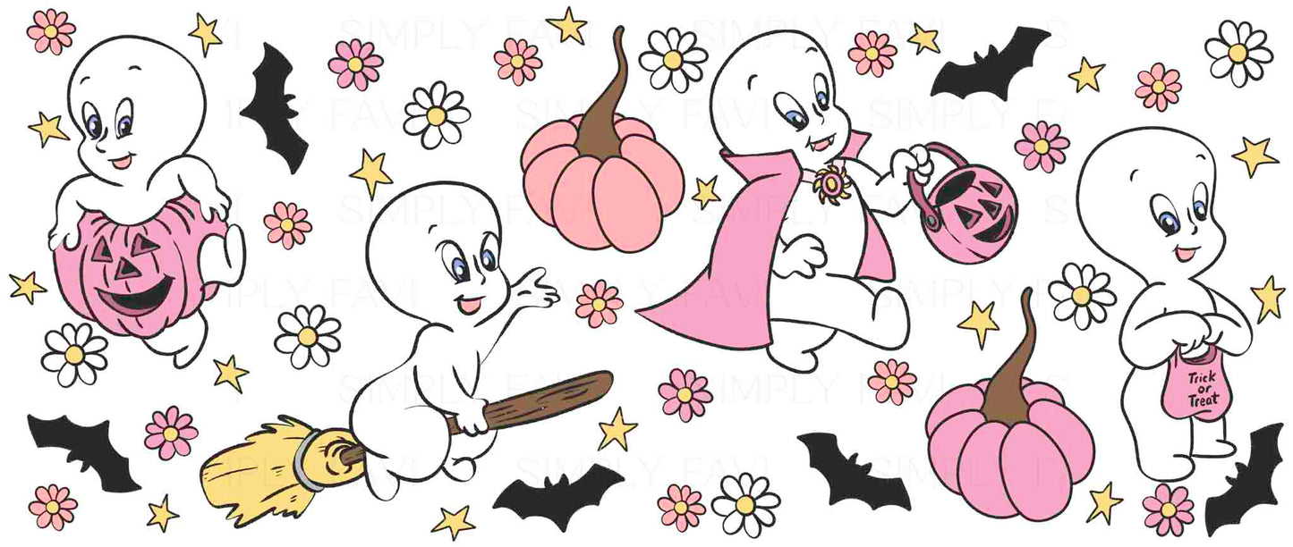 Friendliest Ghostie Revamp (7 Seamless, 4 PNGs, 1 Cup File)