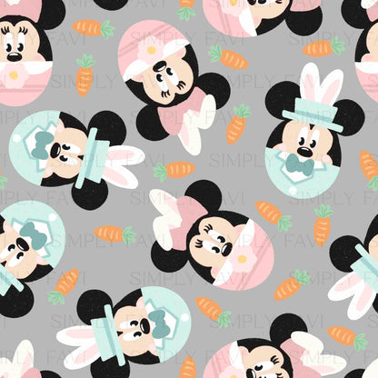 Easter Mouse w/ Carrots (set of 6)