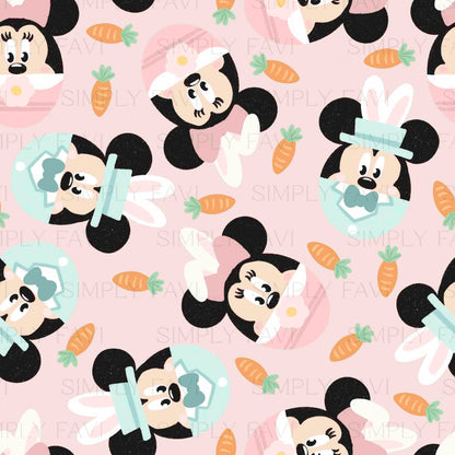 Easter Mouse w/ Carrots (set of 6)