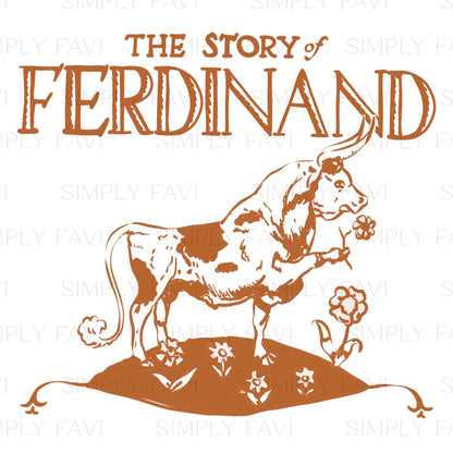 Ferdinand Book Cover (by set)