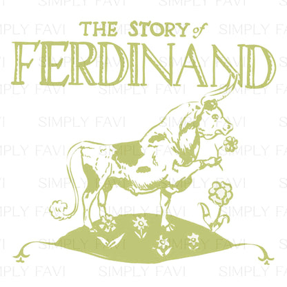 Ferdinand Book Cover (by set)