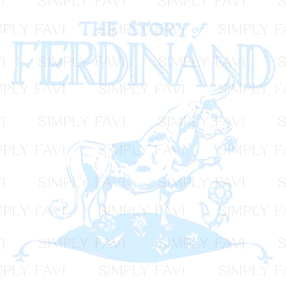 Ferdinand Book Cover (by set)