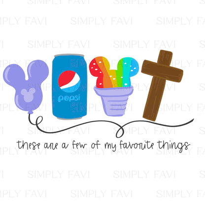 Favorite Things PNG (set)