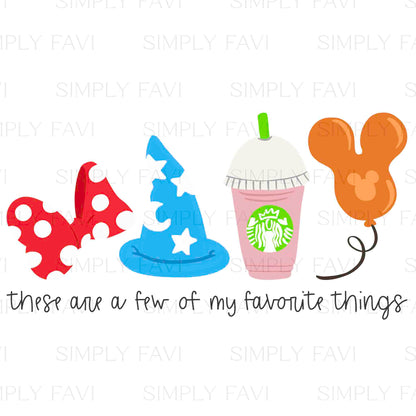 Favorite Things PNG (set)