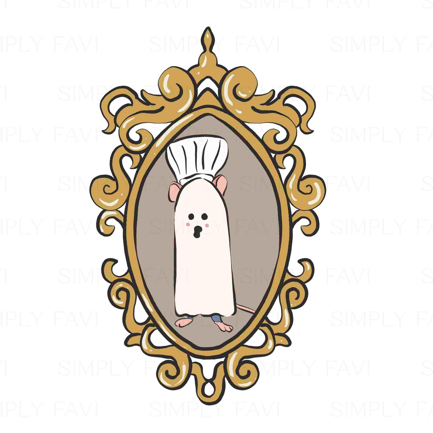 Ghostie Frames PNG Set
