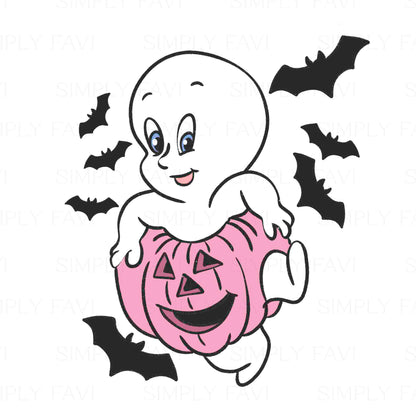 Friendliest Ghostie Revamp (7 Seamless, 4 PNGs, 1 Cup File)