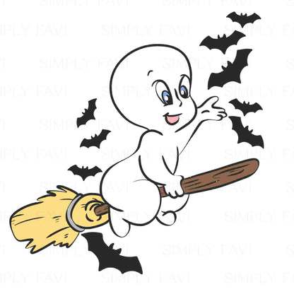 Friendliest Ghostie Revamp (7 Seamless, 4 PNGs, 1 Cup File)