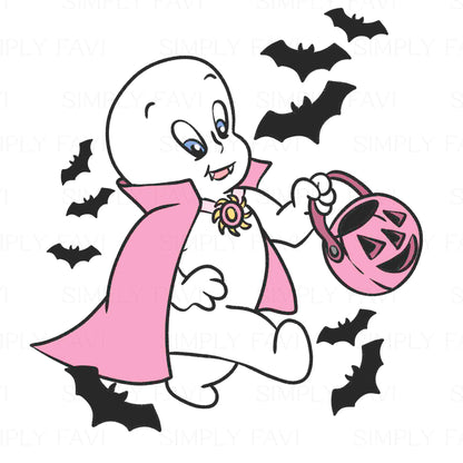 Friendliest Ghostie Revamp (7 Seamless, 4 PNGs, 1 Cup File)