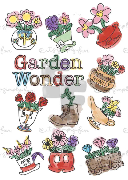 3 Month Patreon Tier Bundle - Garden Wonder
