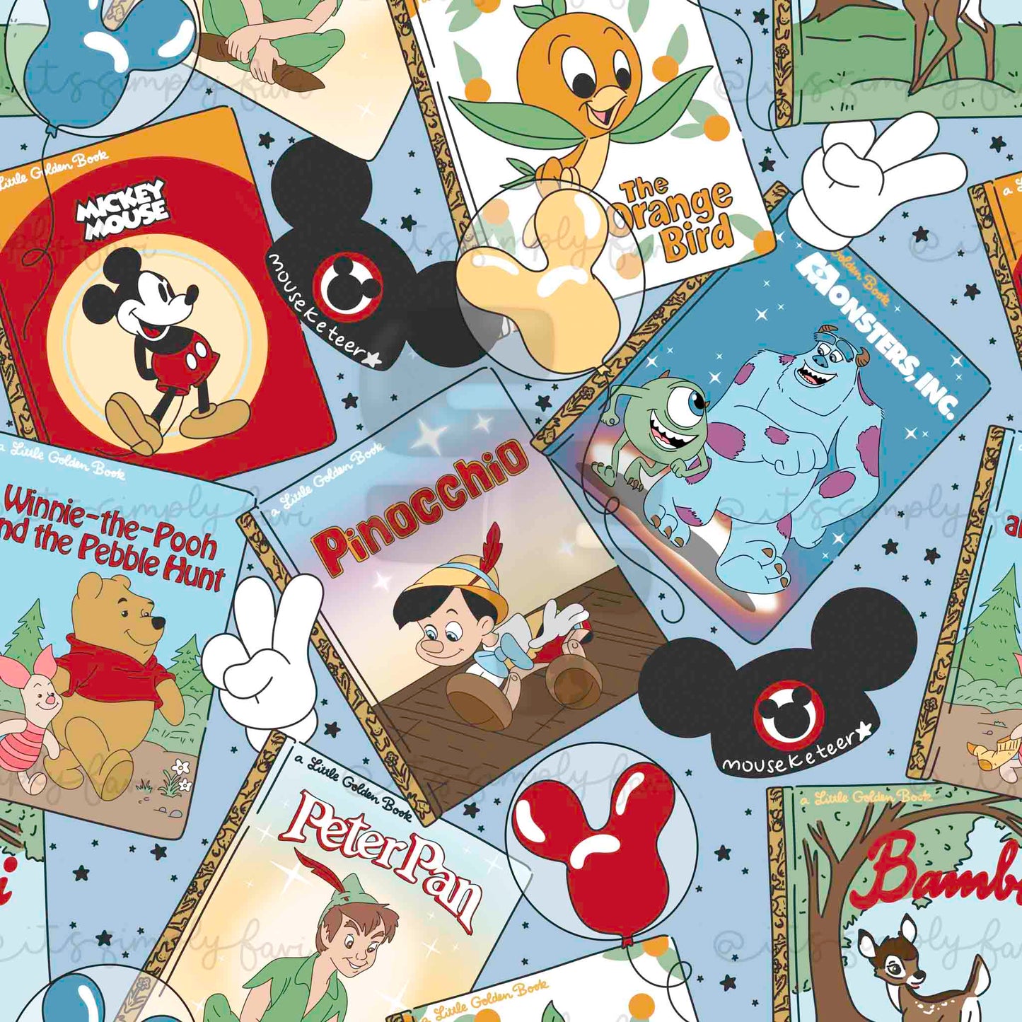 3 Month Patreon Tier Bundle - Golden Book Princesses