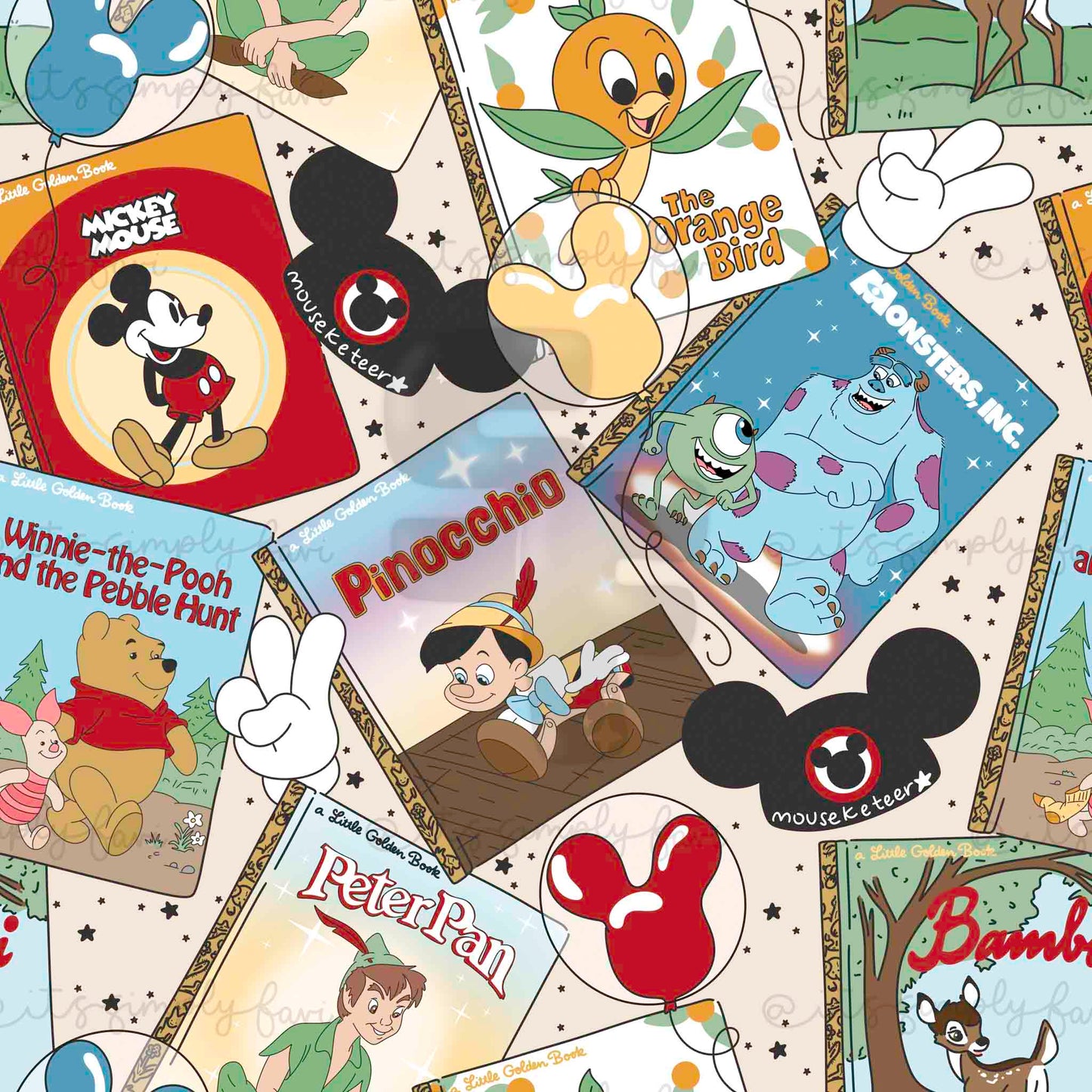 3 Month Patreon Tier Bundle - Golden Book Princesses