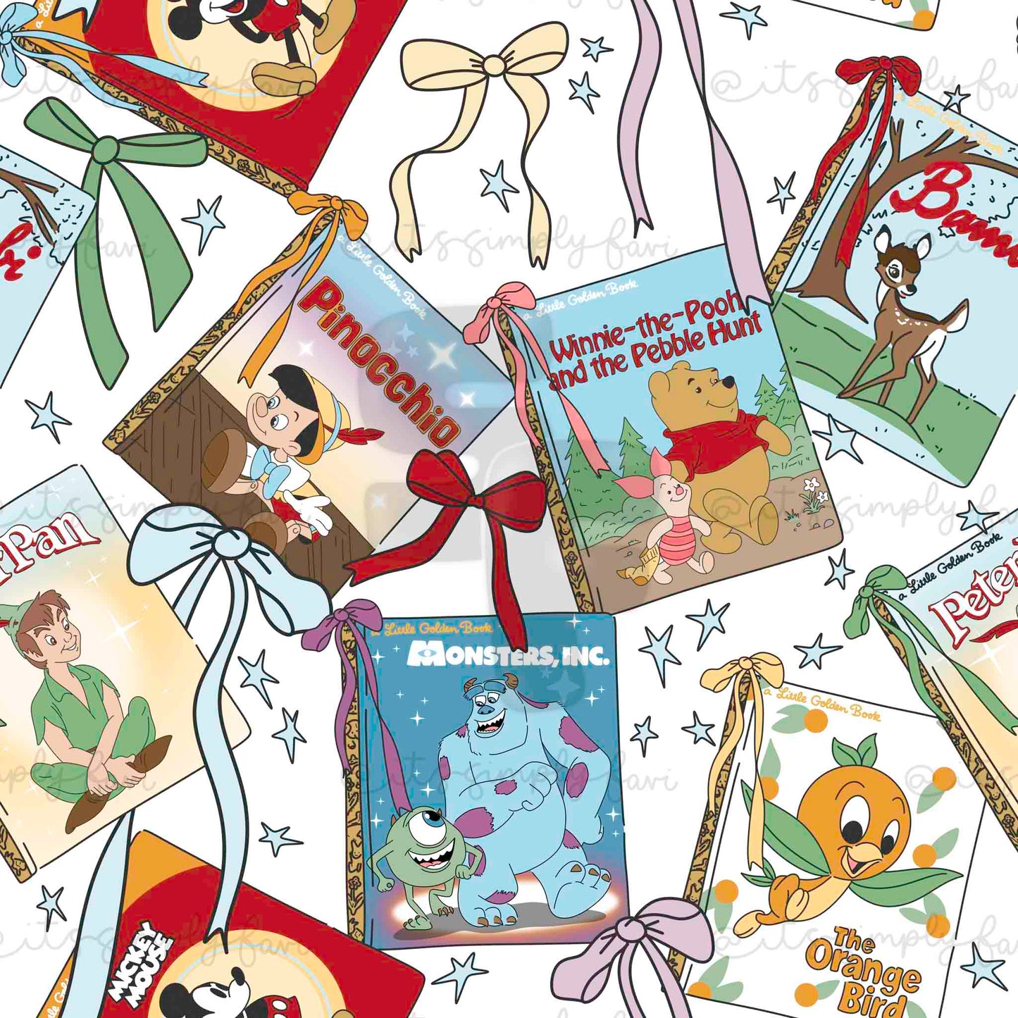 3 Month Patreon Tier Bundle - Golden Book Princesses