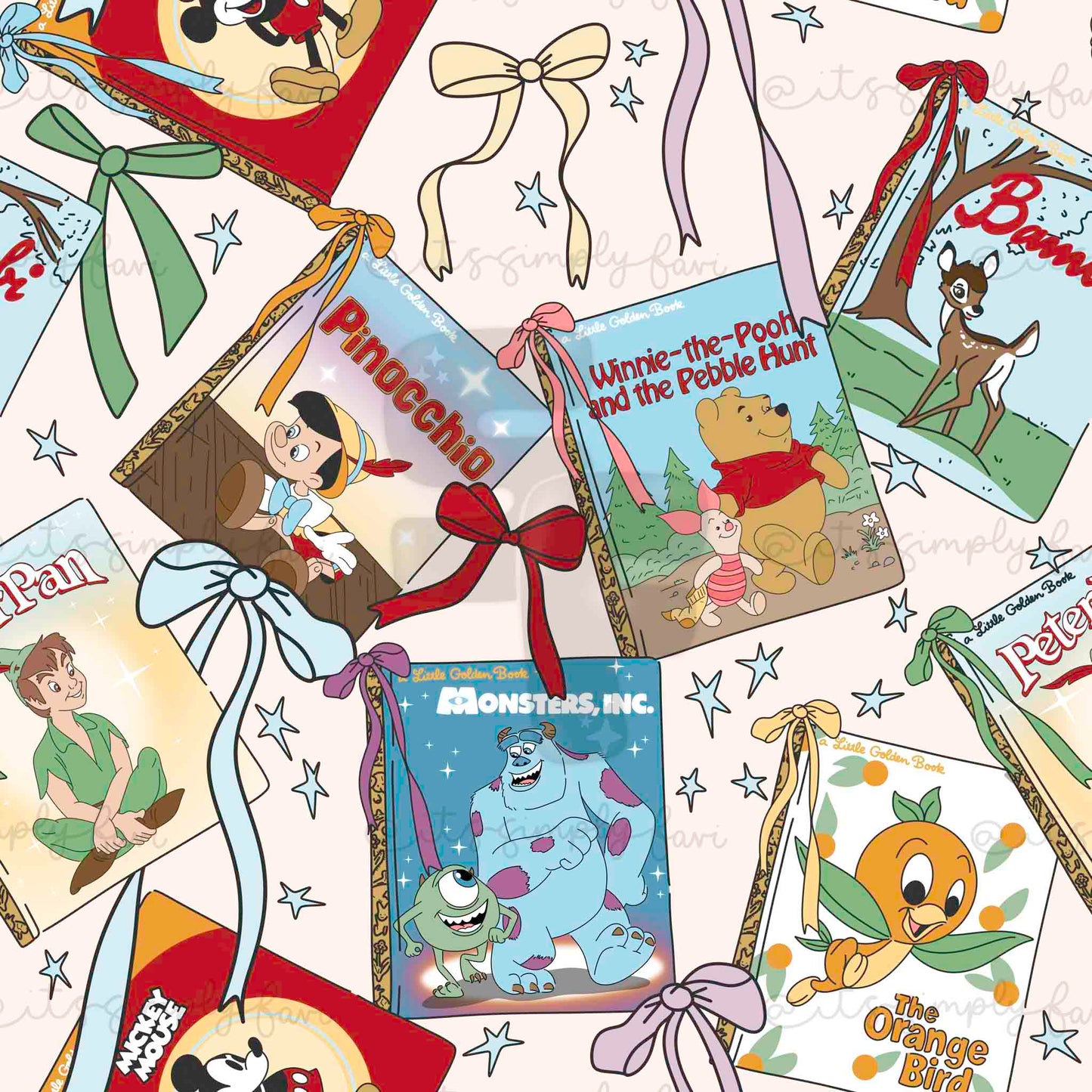 3 Month Patreon Tier Bundle - Golden Book Princesses