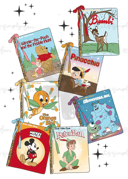 3 Month Patreon Tier Bundle - Golden Book Princesses