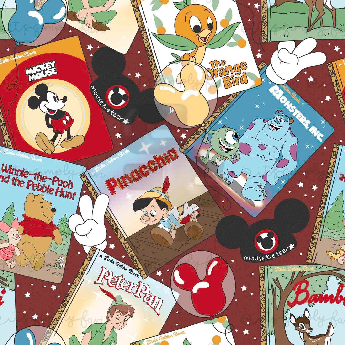 3 Month Patreon Tier Bundle - Golden Book Princesses