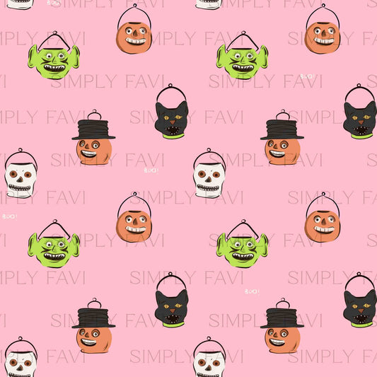 Vintage Buckets Pink