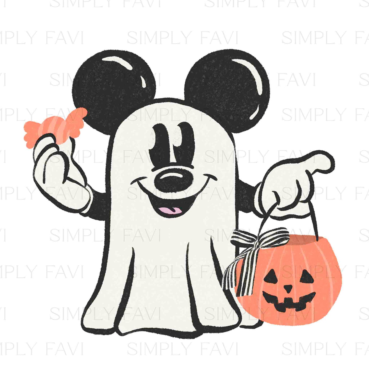 Halloween Mouse Boo