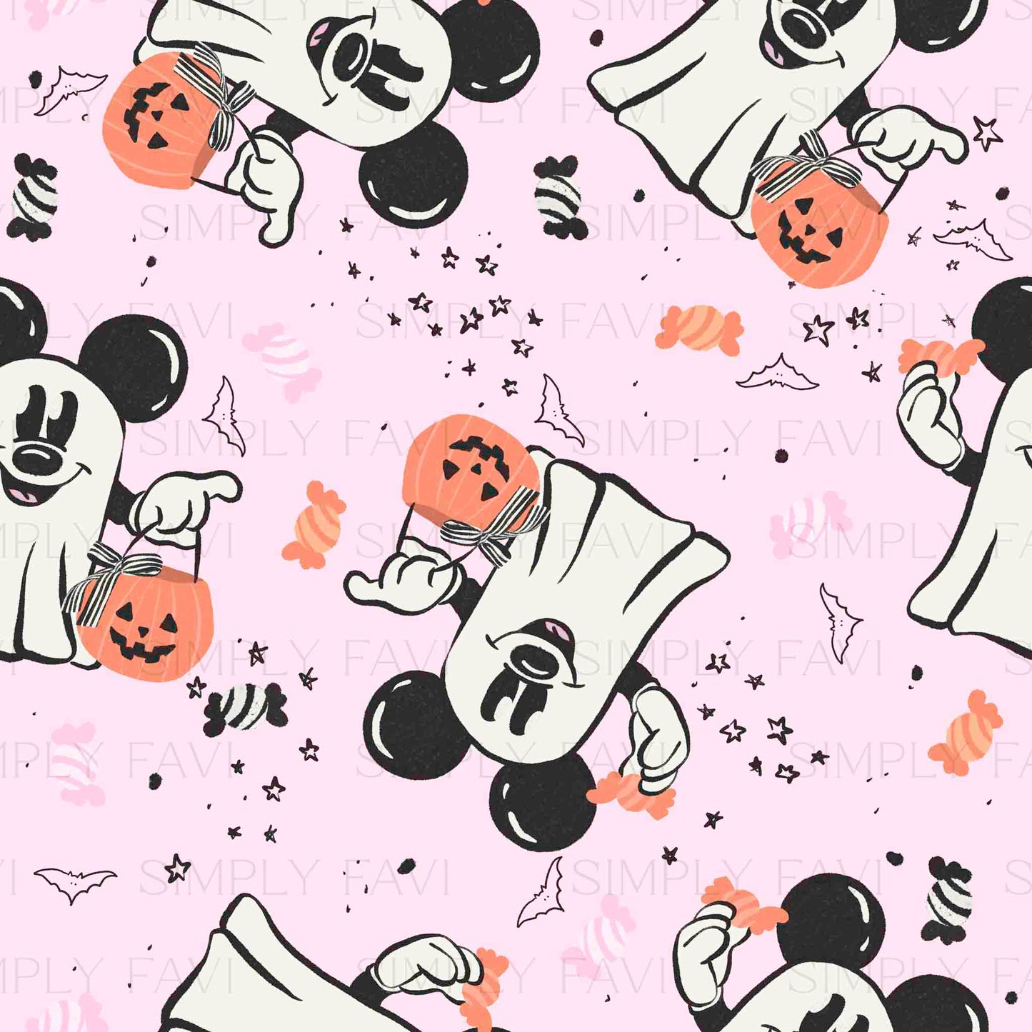 Halloween Mouse Boo