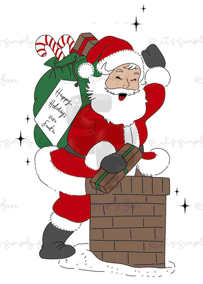 Santa PNG (Freebie w/ any Purchase, No Code Needed)