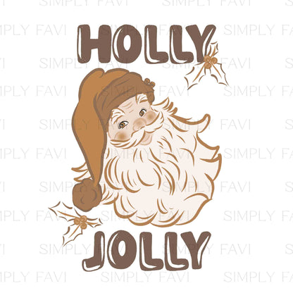 Holly Jolly Muted (set of 3) PNG