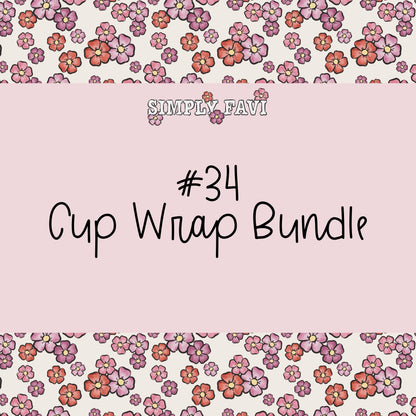 #34 Cup Wrap (set of 10)