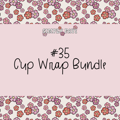 #35 Cup Wrap (set of 10)