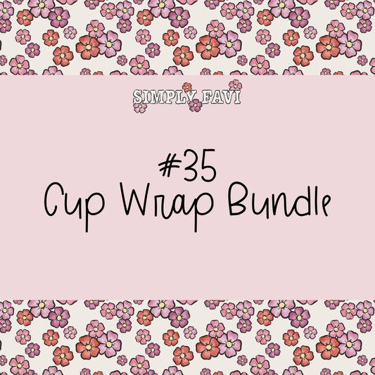 #35 Cup Wrap (set of 10)