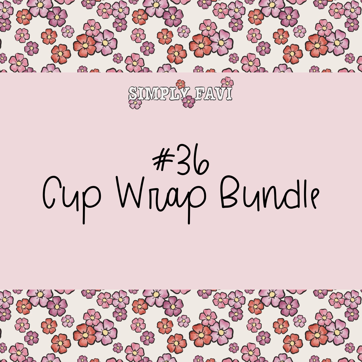 #36 Cup Wrap (set of 10)