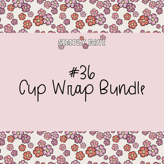 #36 Cup Wrap (set of 10)