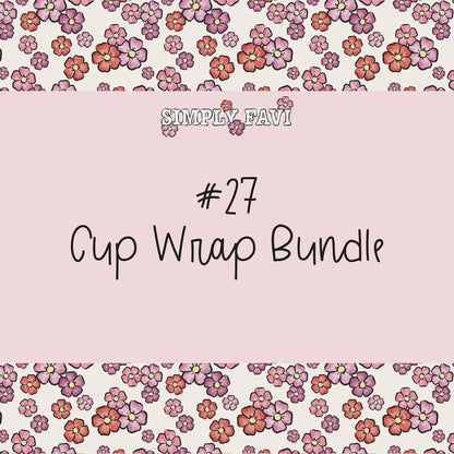 #27 Cup Wrap (set of 11)