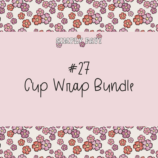 #27 Cup Wrap (set of 11)