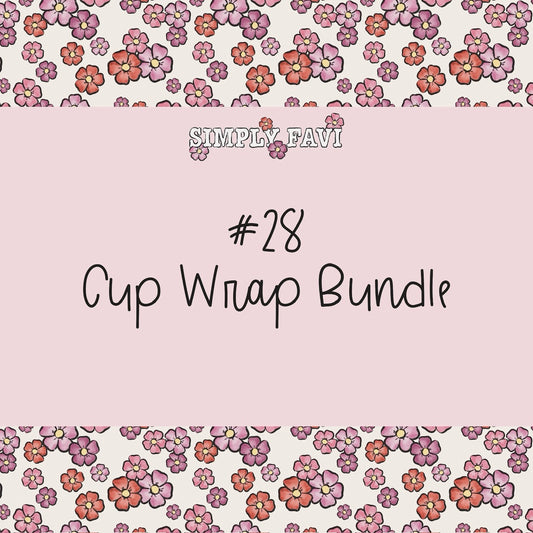 #28 Cup Wrap (set of 10)