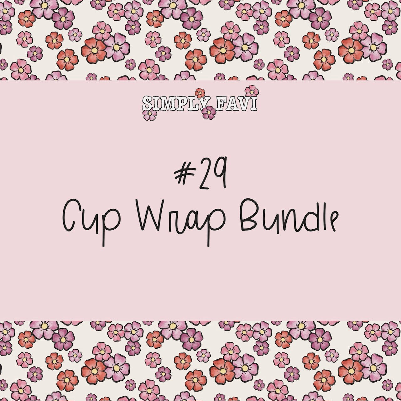 #29 Cup Wrap (set of 10)