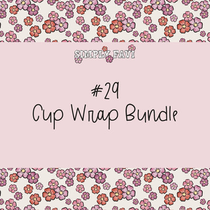 #29 Cup Wrap (set of 10)