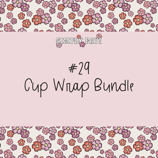 #29 Cup Wrap (set of 10)