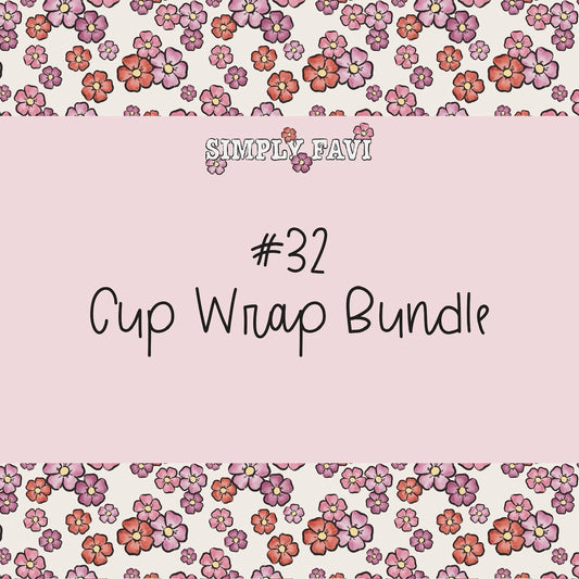 #32 Cup Wrap (set of 10)