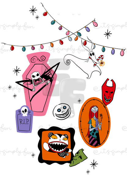 Halloween Skelling-tons