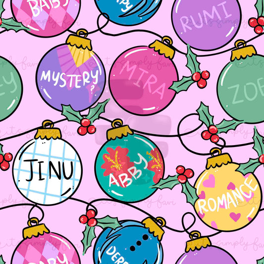 Hunting Girlies Ornaments (bundle)