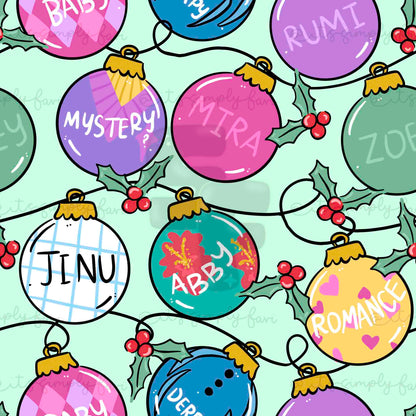 Hunting Girlies Ornaments (bundle)