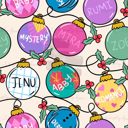 Hunting Girlies Ornaments (bundle)