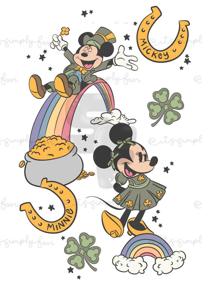 3 Month Patreon Tier Bundle - Lucky Mouse Couple